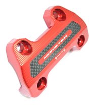 Ducabike Handlebar clamp, red - Ducati 696 Monster