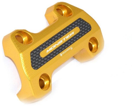 Ducabike Lenkerklemme, gold - Ducati 696 Monster