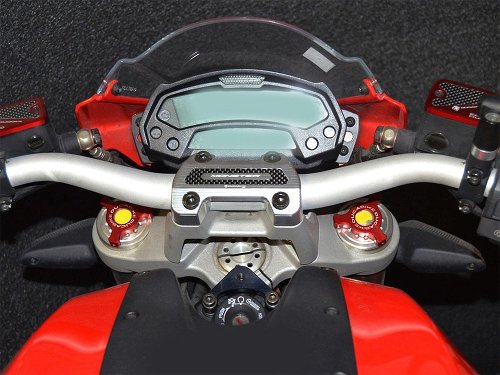 Ducabike Blocco Manubrio Ducati Monster 696 Argento
