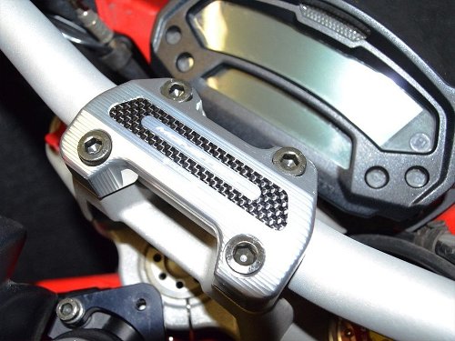 Ducabike Blocco Manubrio Ducati Monster 696 Argento