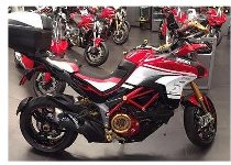 Ducabike Seat cover, black-weiß-red - Ducati Multistrada