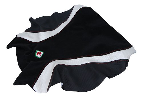 Ducabike Seat cover, black-white - Ducati Multistrada 1200