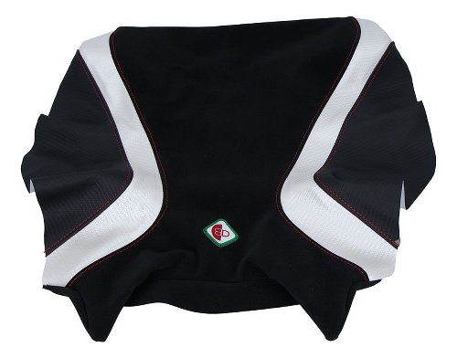 Ducabike Seat cover, black-white - Ducati Multistrada 1200