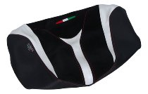 Ducabike Seat cover, black-white - Ducati Multistrada 1200