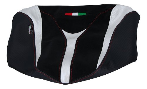 Ducabike Seat cover, black-white - Ducati Multistrada 1200