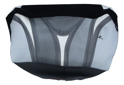 Ducabike Seat cover, black-white - Ducati Multistrada 1200