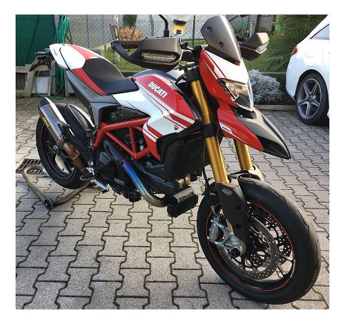 Ducabike coprisedile Hypermotard 821/939 Ducati nero-Rosso