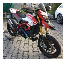 Ducabike coprisedile Hypermotard 821/939 Ducati nero-Rosso