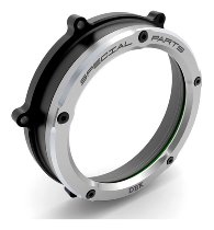 Ducabike Clutch cover, black-silver - Ducati Panigale V4