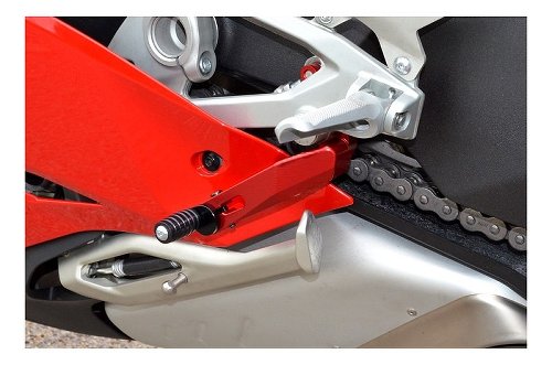 Ducabike Shift lever, red - Ducati Panigale V4