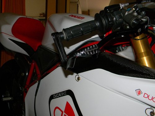 Ducabike Brake lever protection, carbon - Ducati Panigale V4