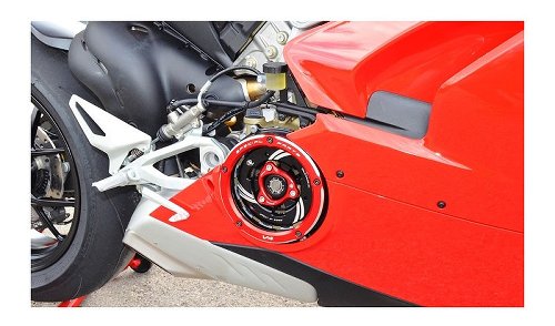 Ducabike Clutch cover, red-red - Ducati Panigale V4