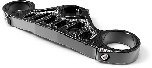 Ducabike Fork bridge, black - Ducati Panigale V4