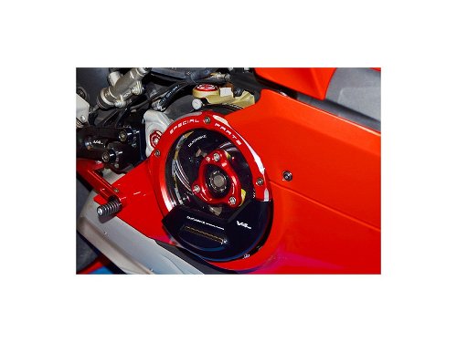 Ducabike Clutch cover, black - Ducati Panigale V4