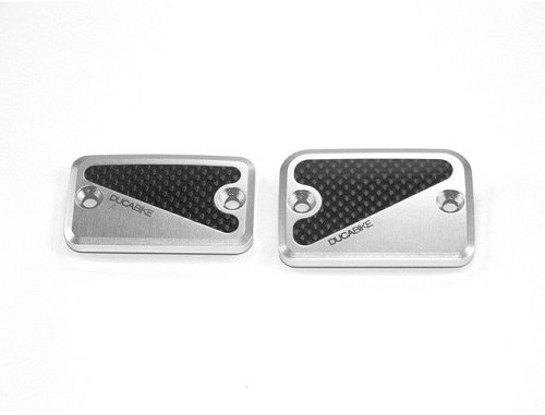 Ducabike Fluid reservoir cover, silver - Ducati 1100