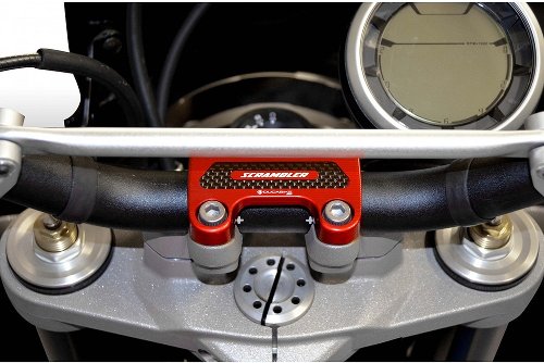 Ducabike Blocco Manubrio Ducati Scrambler 1100 Rosso 28mm