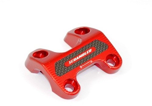 Ducabike Blocco Manubrio Ducati Scrambler 1100 Rosso 28mm