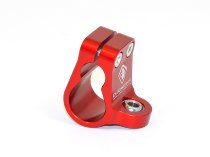 Ducabike Clamp, steering damper, red - Ducati 749 / 999 /