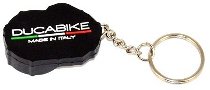 Ducabike Key chain ´clutch cover´, red-black