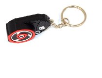 Ducabike Key chain ´clutch cover´, red-black