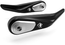 Ducabike Handguard, black-silver - Ducati 950, 1200, 1260