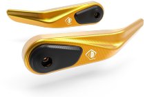 Ducabike Handguard protection, gold-black - Ducati 950,