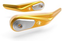 Ducabike Handguard, gold-silver - Ducati 950, 1200, 1260