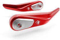 Ducabike Handguard, red-silver - Ducati 950, 1200, 1260