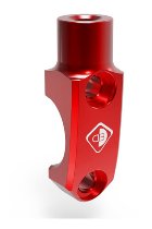 Ducabike Mirror clamp M8 left thread, red - Ducati