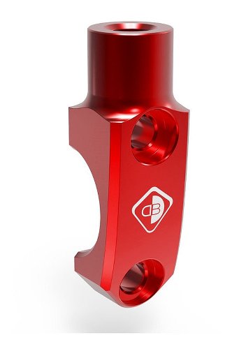 Ducabike Mirror clamp M8 left thread, red - Ducati