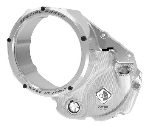 Ducabike Clutch cover, open, silver - Ducati Multistrada,