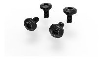 Ducabike Screw Set, front Fender ,4 pcs, black - Ducati