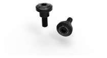 Ducabike Screw Set, Passenger Cover ,2 pcs, black - Ducati