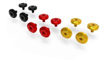 Ducabike Screw Set, Windshield ,4 pcs, red - Ducati