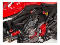 Ducabike Frame guards, 8 parts, red - Ducati Monster 937