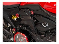 Ducabike Frame guards, 6 parts, red - Ducati Monster 937