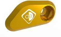 Ducabike Schutz ABS Sensor, gold - Monster 937 Hinterrad