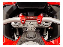 Ducabike Handlebar clamp, red - Ducati Multistrada V4