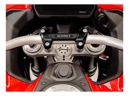 Ducabike Handlebar clamp, black - Ducati Multistrada V4