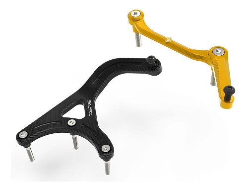 Ducabike Holder Set Steering Damper, gold - Multistrada V4