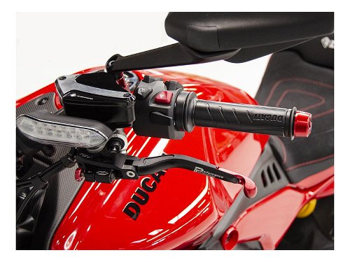 Ducabike Leve freno e frizione recolabili L25 ULTIMATE,