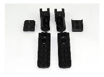 Ducabike Pillion Passenger Footpegs, black - Ducati