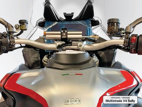 Ducabike Haltersatz Lenkungsdämpfer, schwarz- Multistrada V4