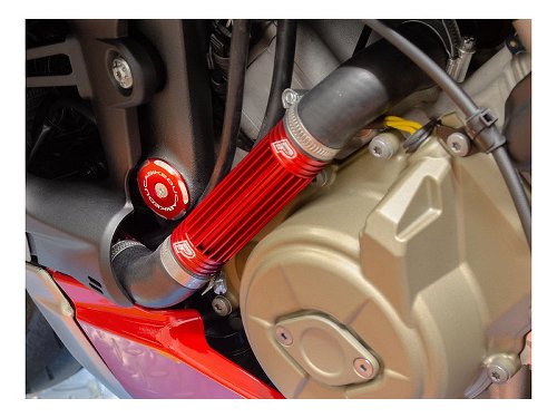 Ducabike Rahmenstopfen unten, rot - Ducati Panigale V4 /