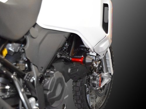 Ducabike Frame guards, red - Ducati 1100 Scrambler