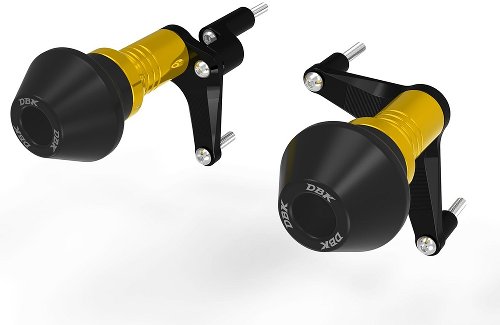 Ducabike protections de cadre, noir/d'or - Ducati Panigale