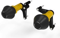 Ducabike protections de cadre, noir/d'or - Ducati Panigale