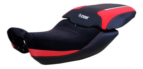 Ducabike housse de selle confort Diavel V4, noir - rouge