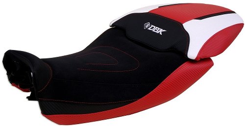 Ducabike coprisella comfort Diavel V4, nero - rosso - bianco