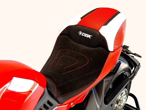 Ducabike coprisella comfort Diavel V4, nero - rosso - bianco